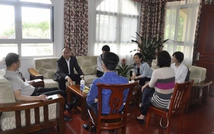 中國農業節水和農村供水技術協會現代管業專業委員會秘書長周川一行到公司調研