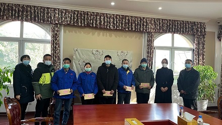 春節(jié)送溫暖，四川森普管材股份有限公司慰問困難職工