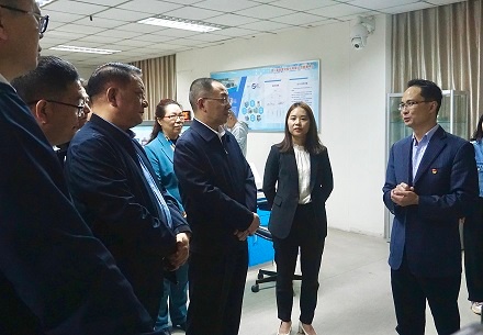 四川省政協社法委副主任郭彥率隊蒞臨四川森普管材股份有限公司調研